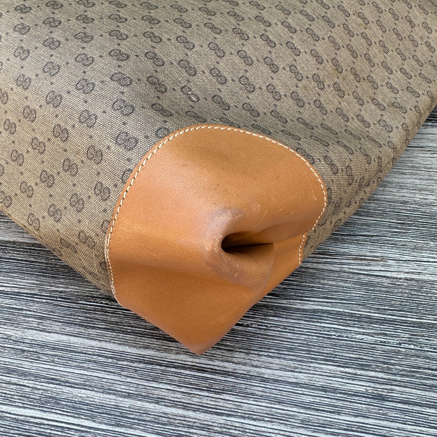 Gucci Vintage Web Sherry Line Micro GG Tote