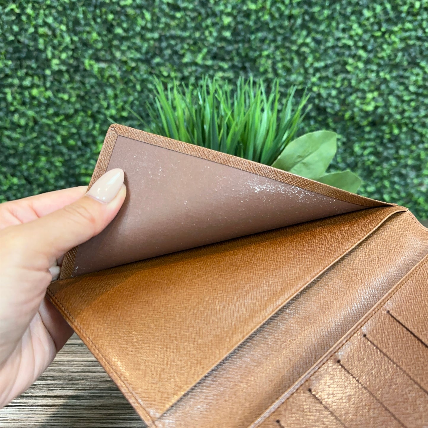 Louis Vuitton Large Checkbook Wallet