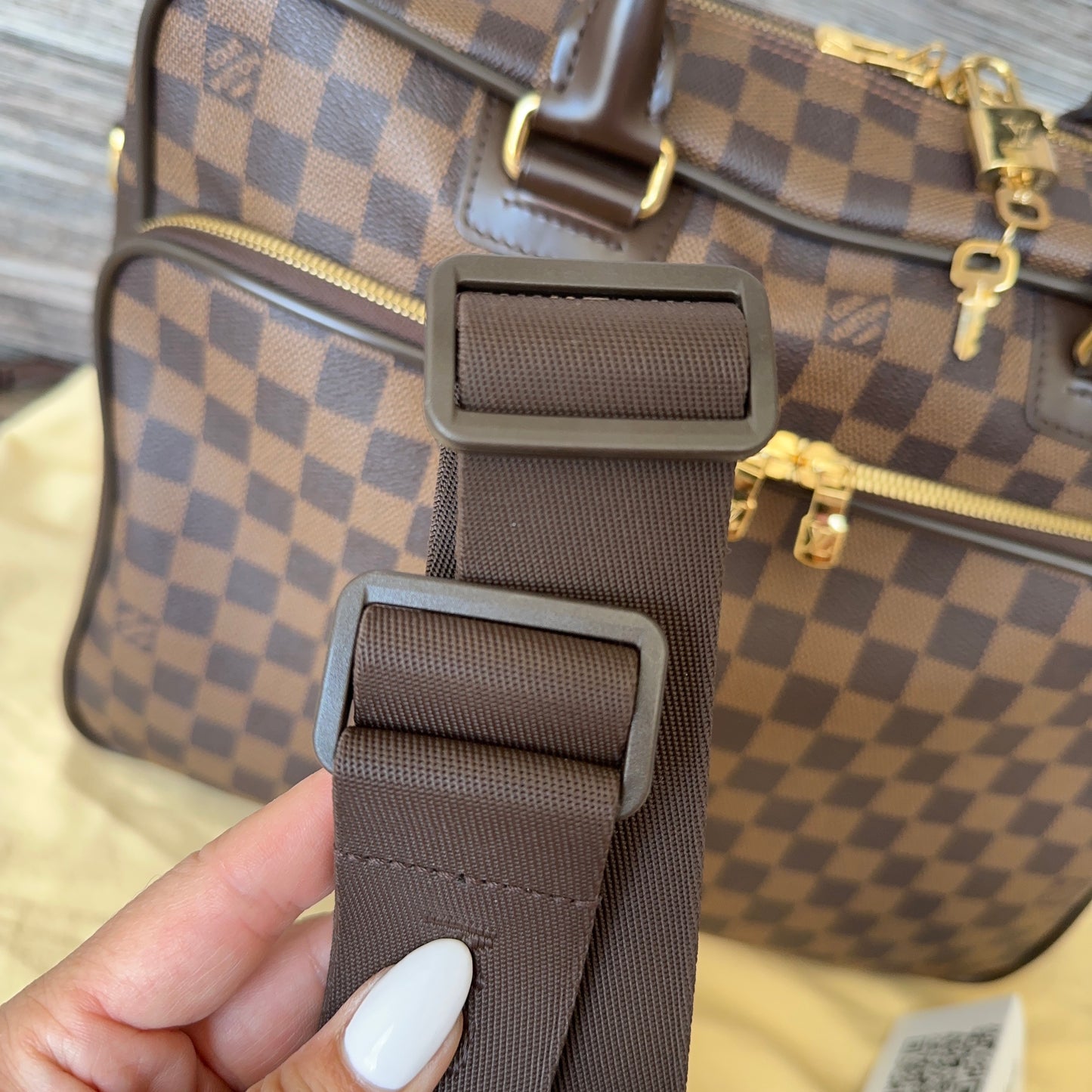 Louis Vuitton iCare DE Business Travel Bag