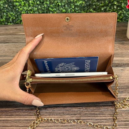 Louis Vuitton Vintage Sarah Wallet On Chain