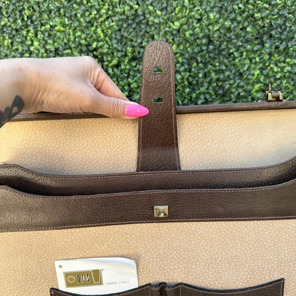 Gucci Vintage Hard Side Briefcase