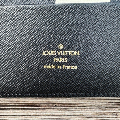 Louis Vuitton Black Epi Large Agenda GM