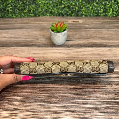 Gucci Beige GG Logo Sukey Continental Wallet