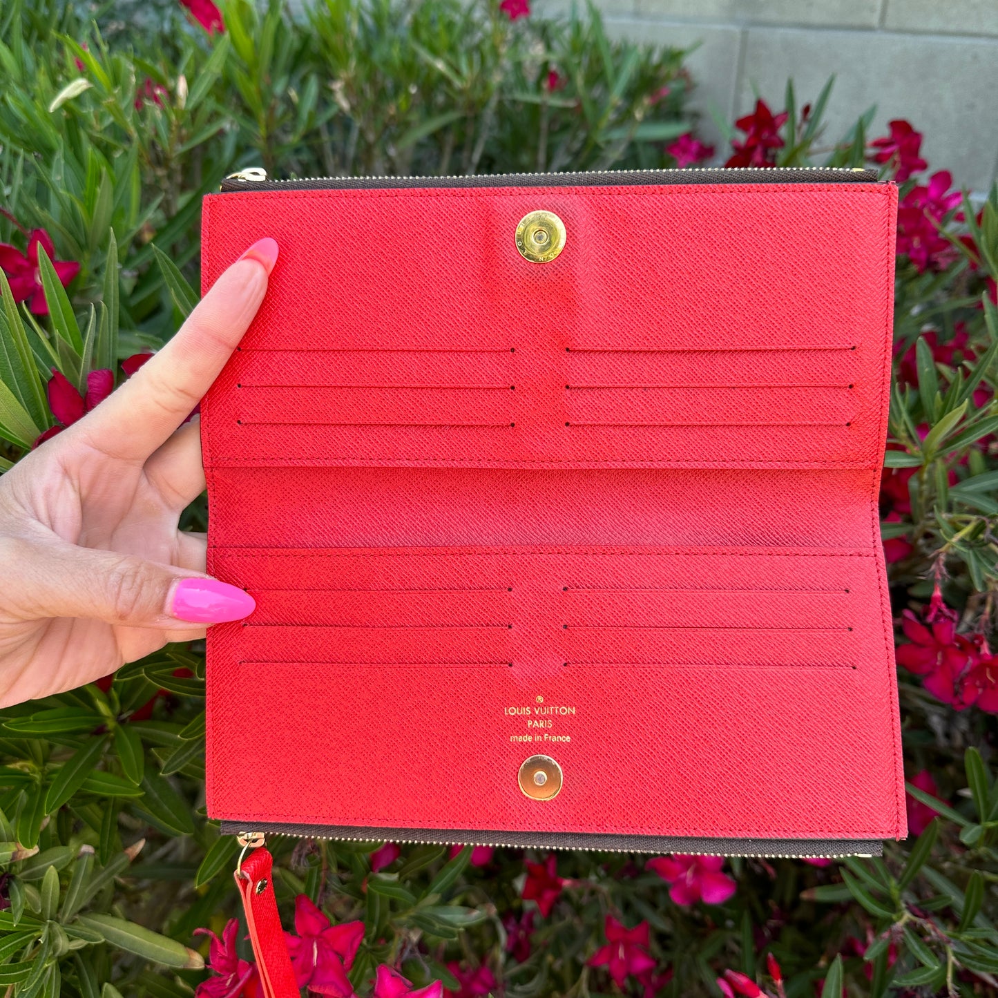Louis Vuitton Adele Wallet Monogram Canvas