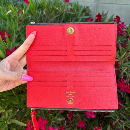 Louis Vuitton Adele Wallet Monogram Canvas