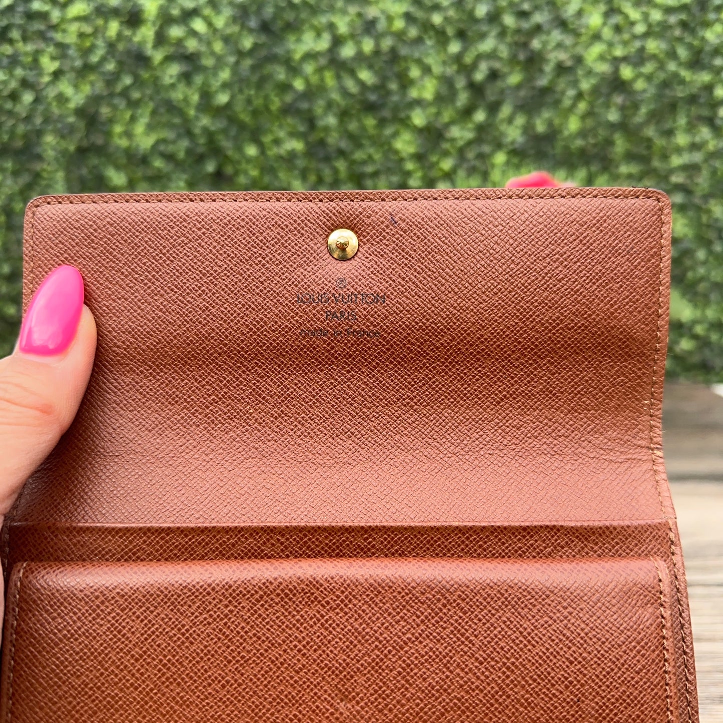 Louis Vuitton Porte Tresor Trifold Wallet