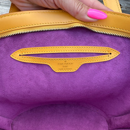 Louis Vuitton Tassil Yellow Epi Leather Saint Jacques PM