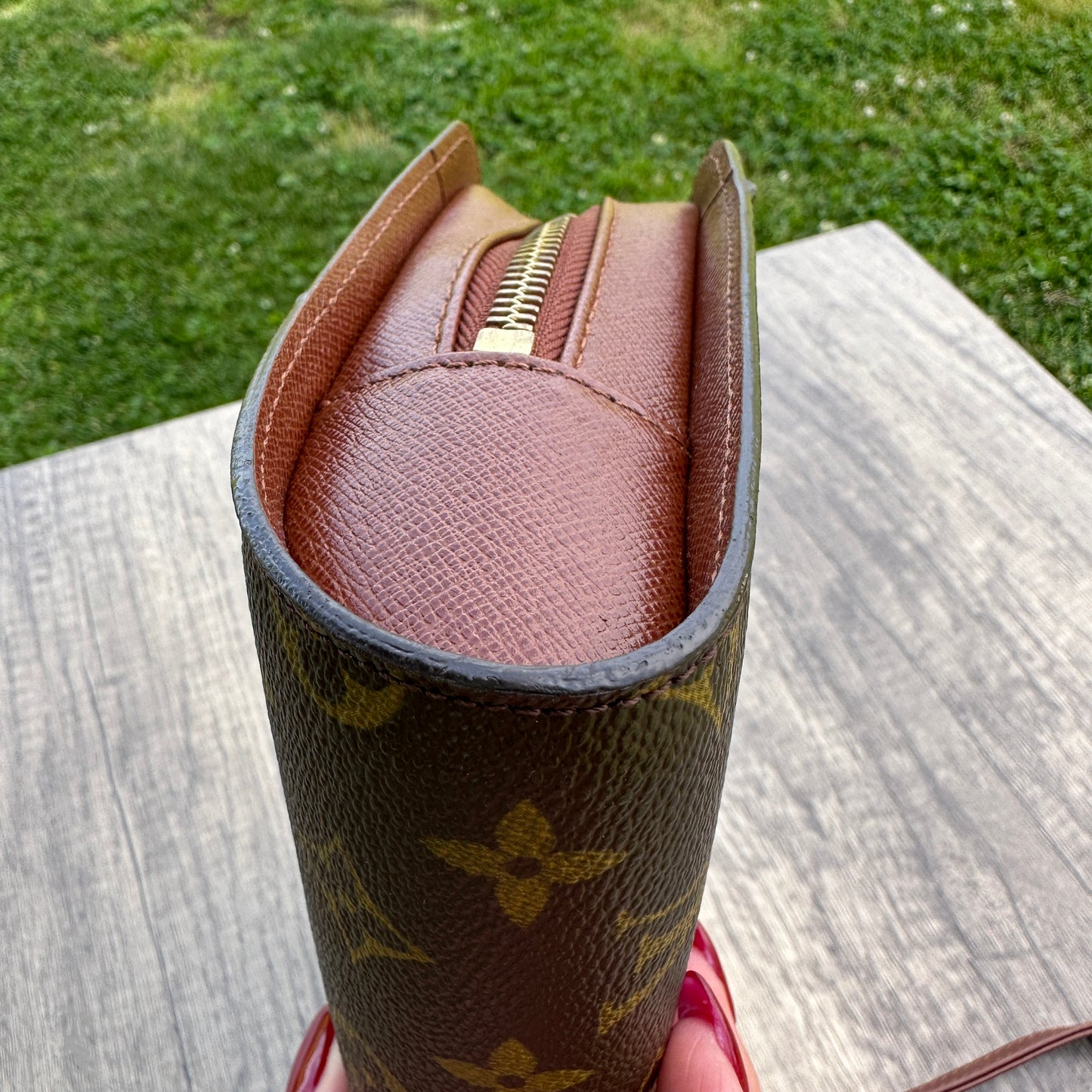 Louis Vuitton Pochette Orsay Clutch Monogram Canvas