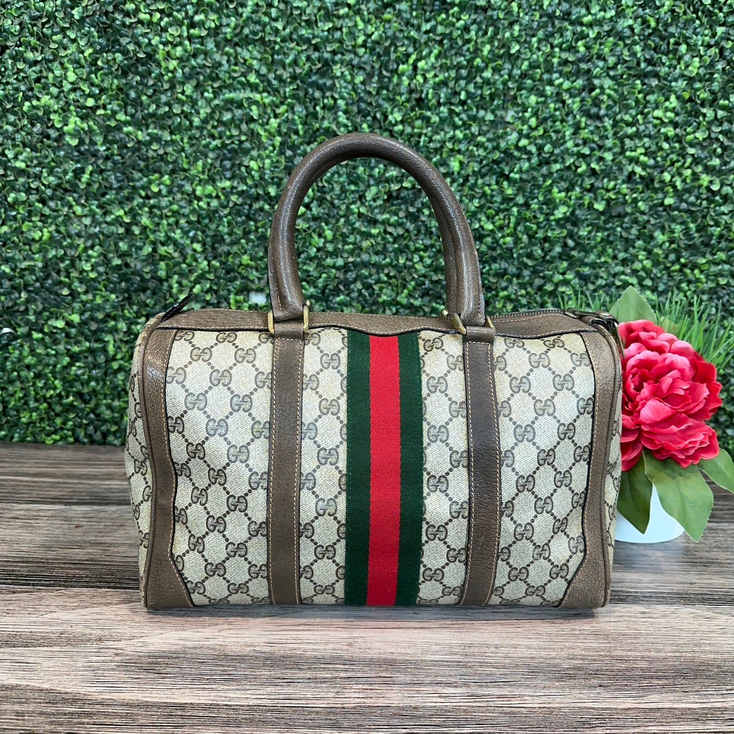 Gucci Vintage Boston Bag