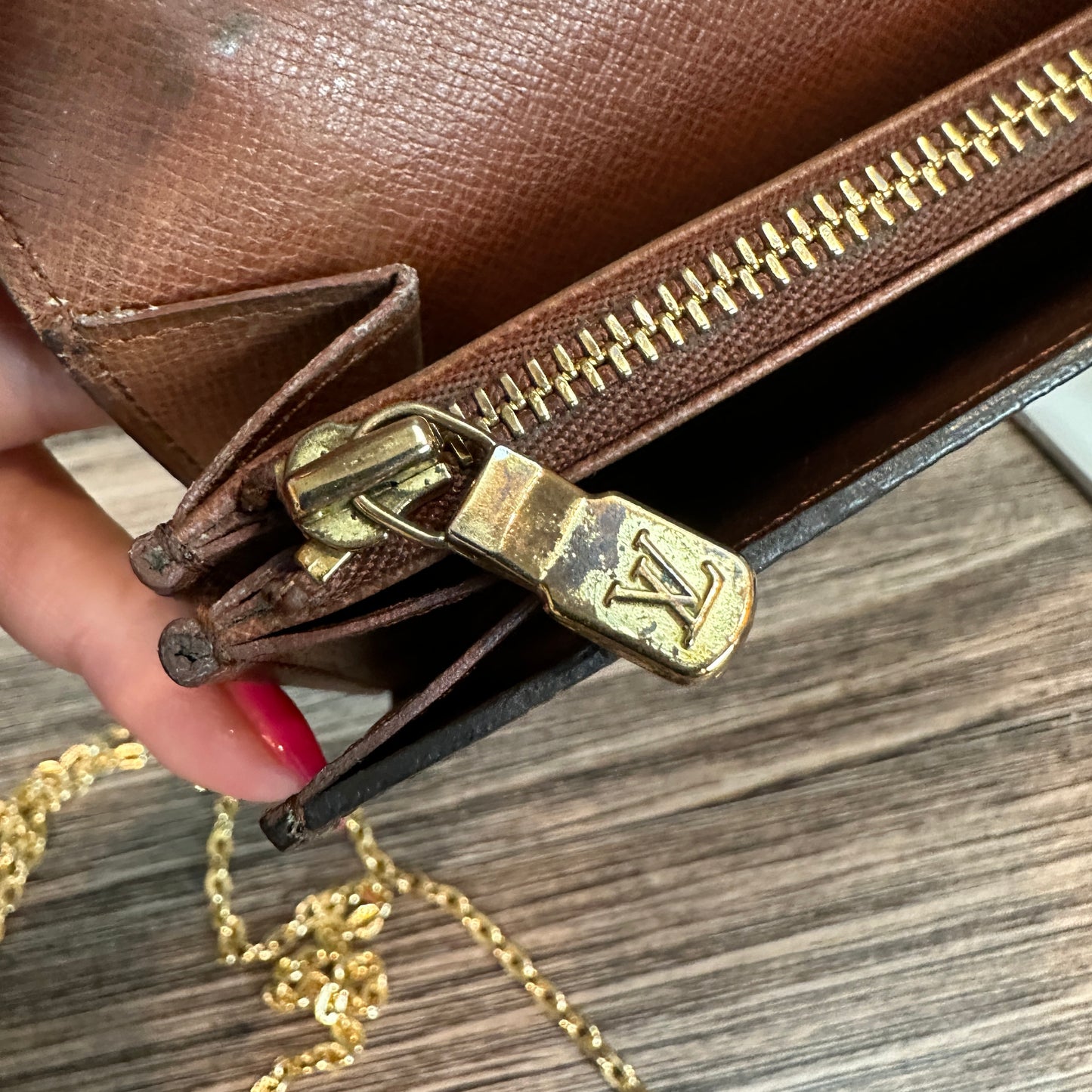 Vintage Monogram Wallet