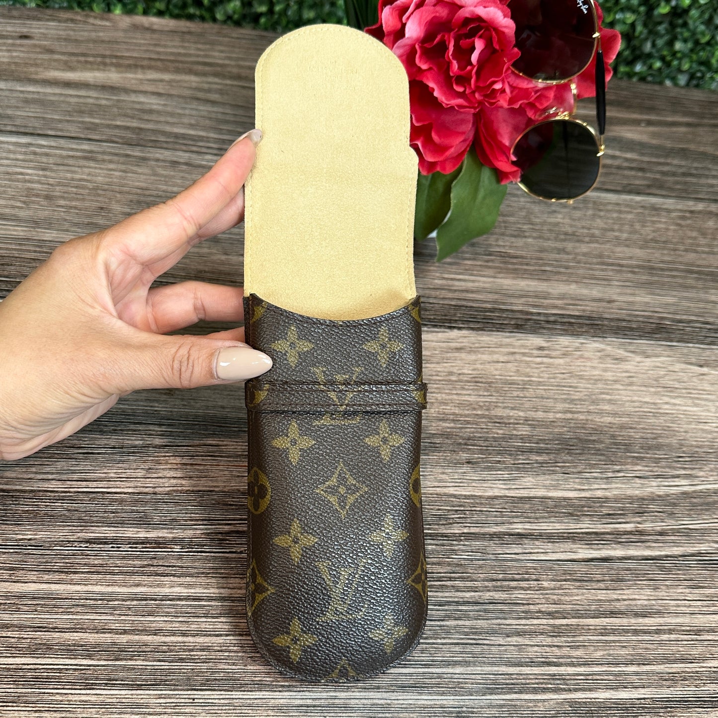 Louis Vuitton Etui a Lunettes Rabat Eyeglass Case