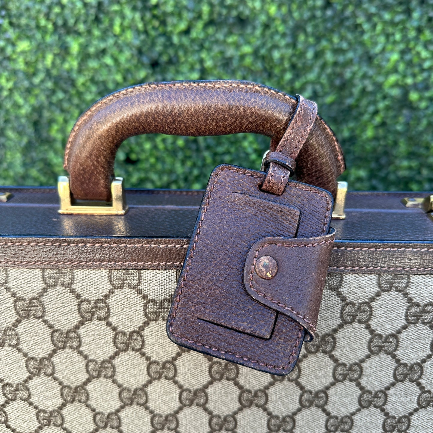 Gucci Vintage Hard Side Briefcase
