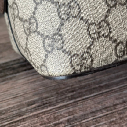 Gucci Ophidia Supreme Monogram Web Top Handle Medium Dome Bag