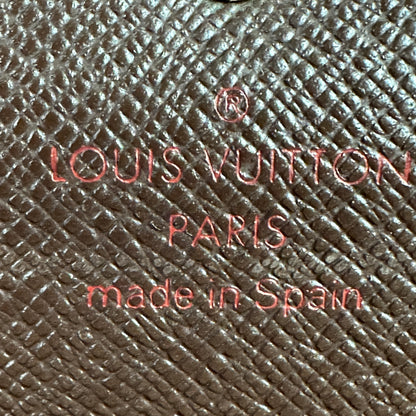 Louis Vuitton Damier Ebene Canvas Sarah Wallet
