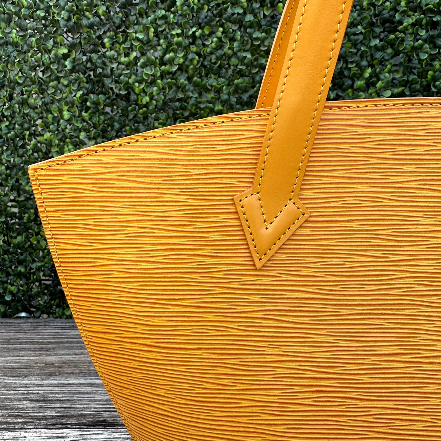 Louis Vuitton Tassil Yellow Epi Leather Saint Jacques PM