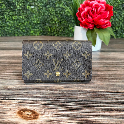 Louis Vuitton Porte-Monnaie Tresor Wallet Monogram