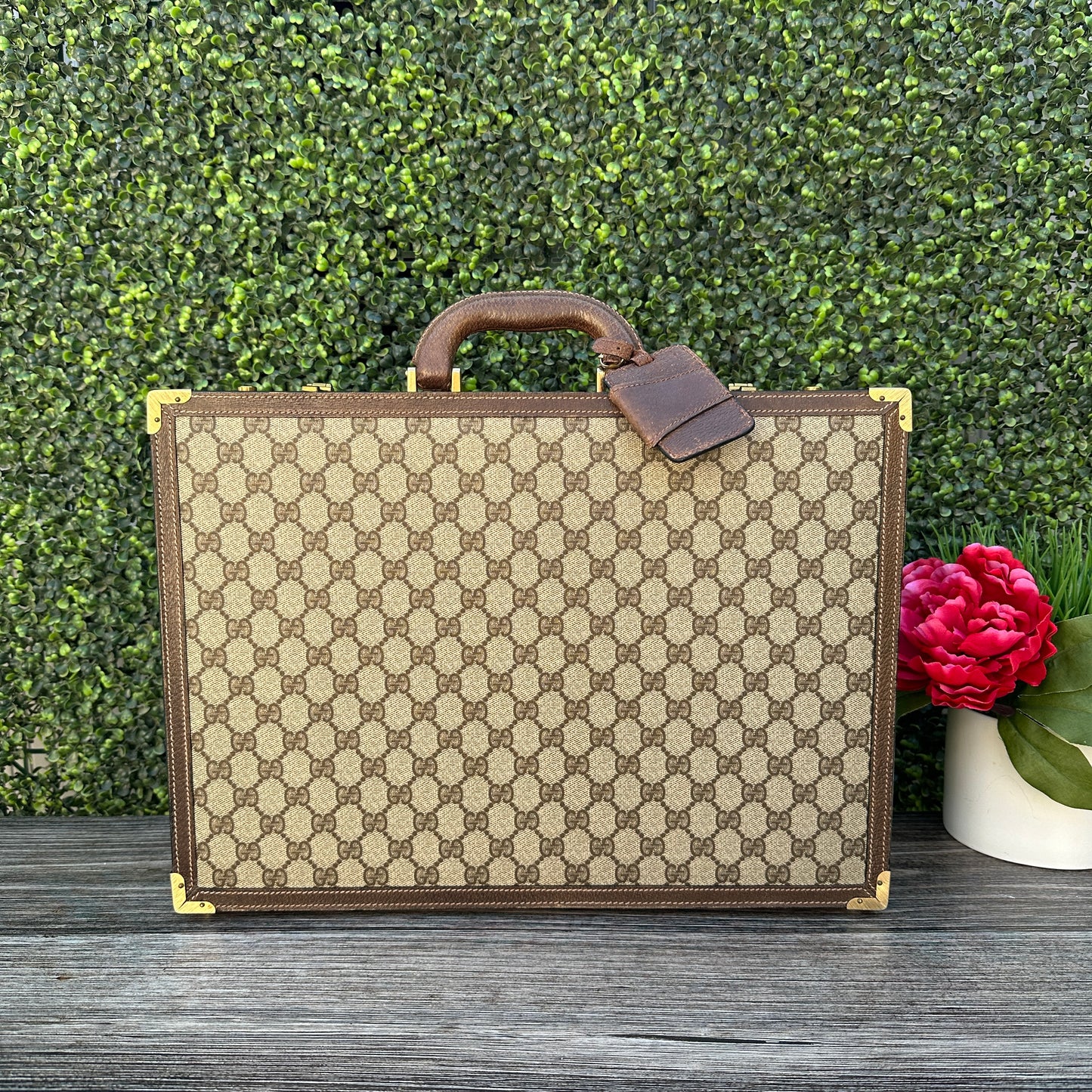 Gucci Vintage Hard Side Briefcase