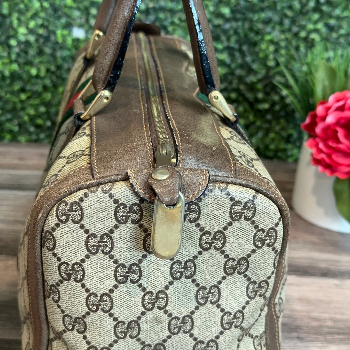 Gucci Vintage Boston Bag