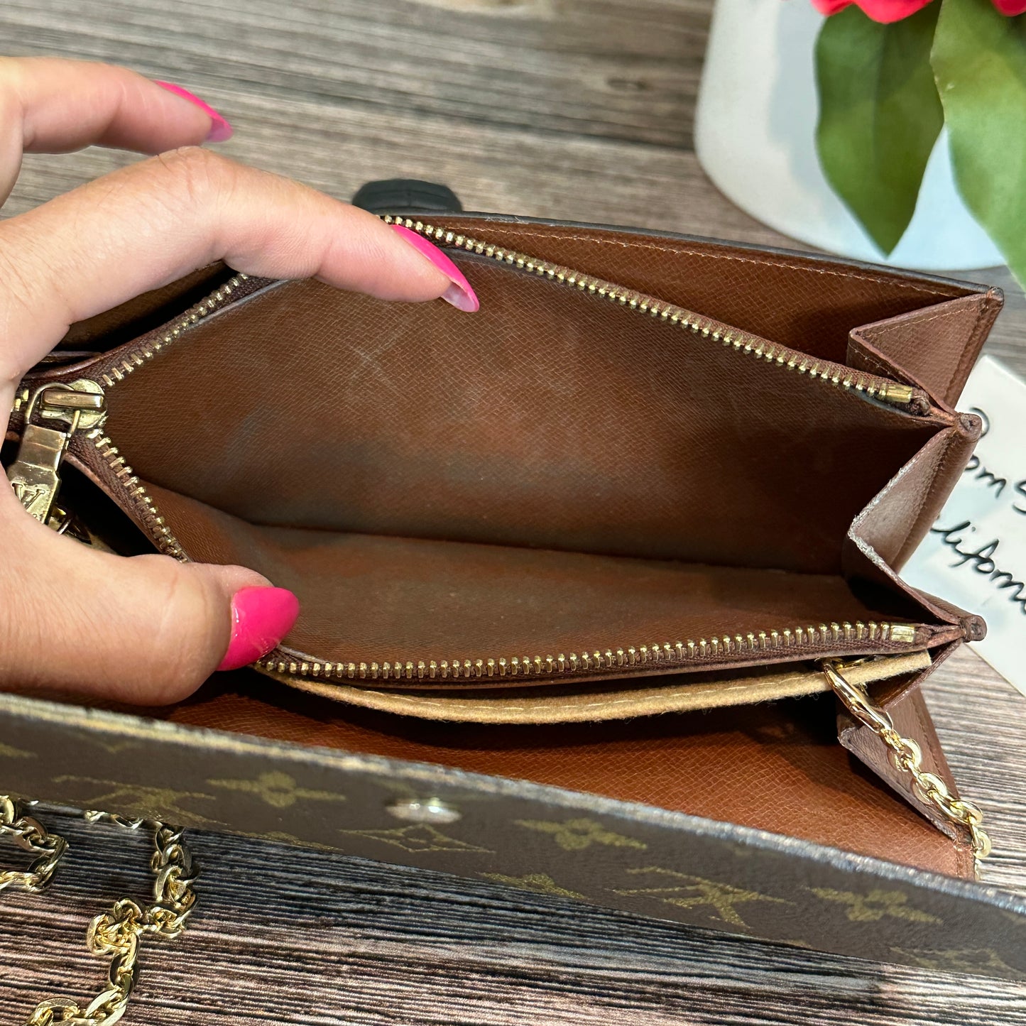 Vintage Monogram Wallet