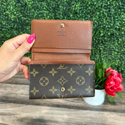 Louis Vuitton Porte-Monnaie Tresor Wallet Monogram