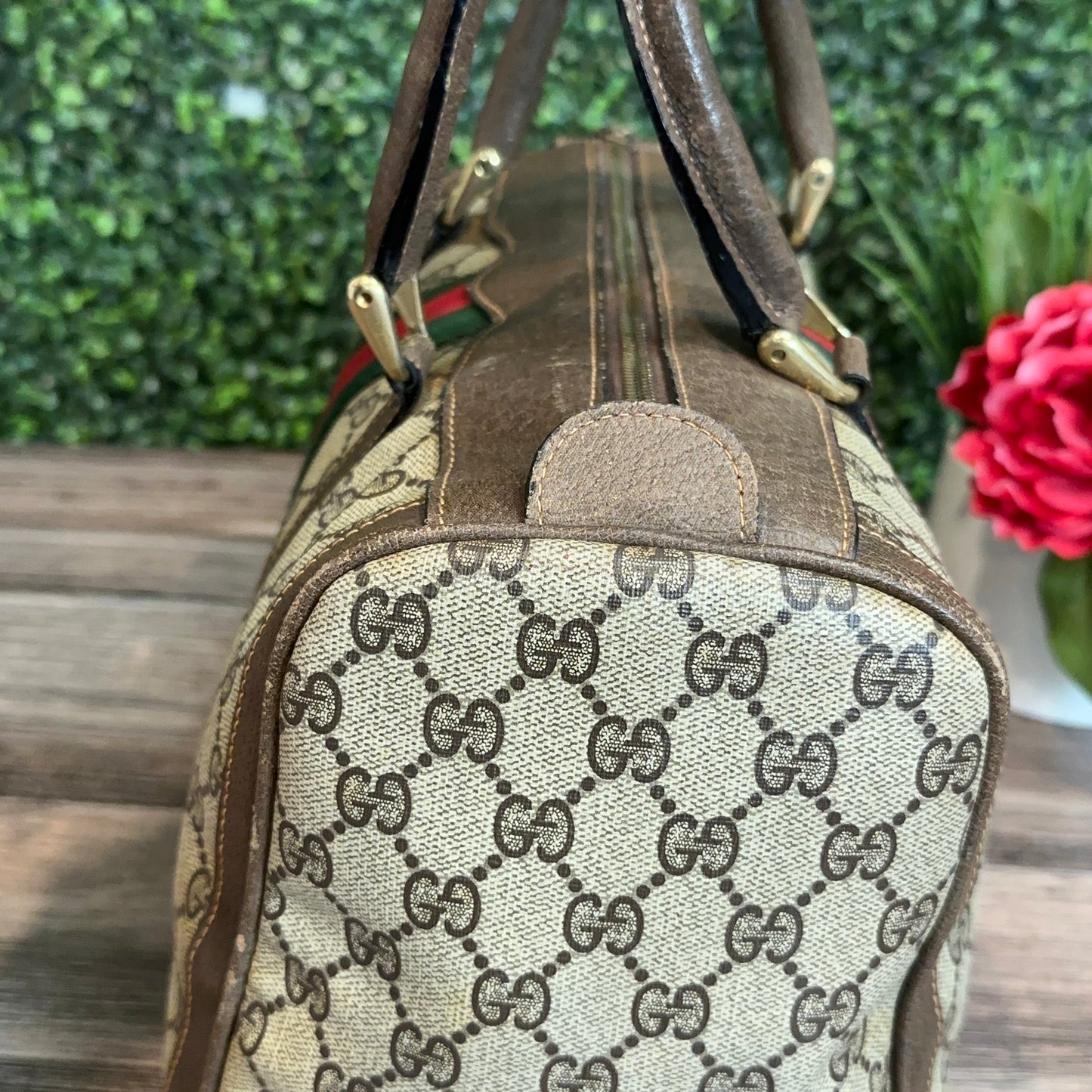 Gucci Vintage Boston Bag