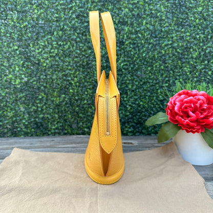 Louis Vuitton Tassil Yellow Epi Leather Saint Jacques PM