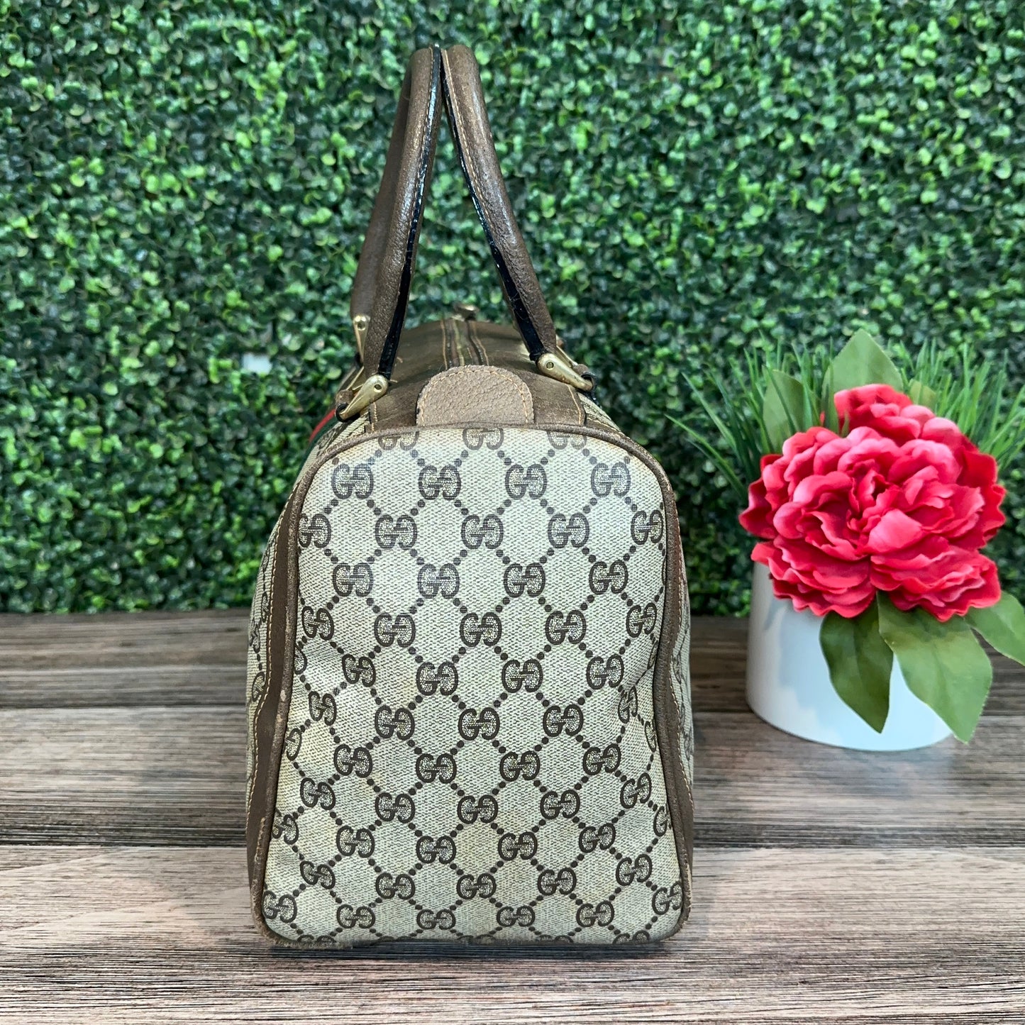 Gucci Vintage Boston Bag