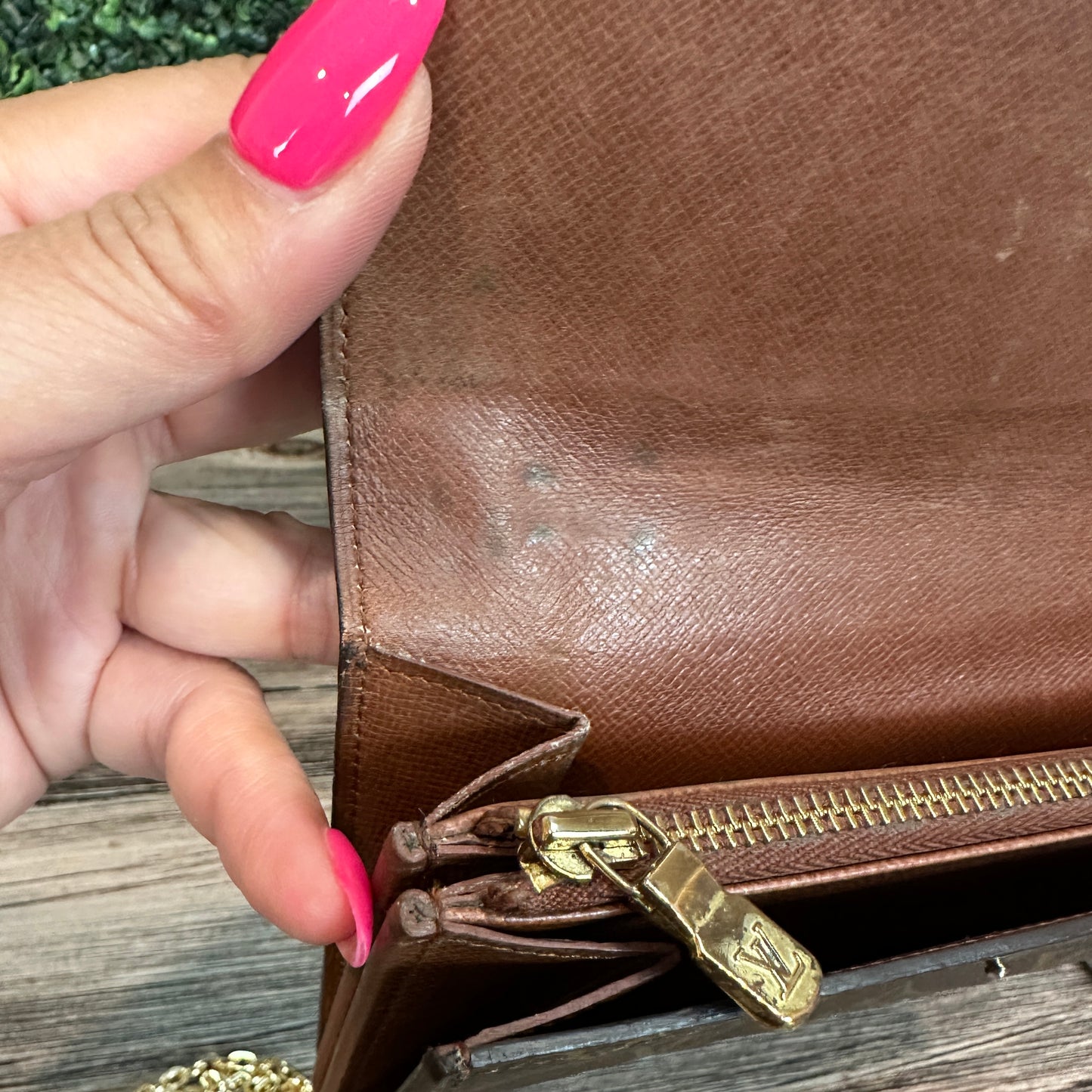 Vintage Monogram Wallet