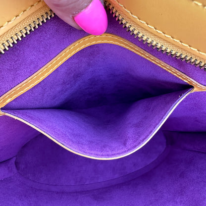 Louis Vuitton Tassil Yellow Epi Leather Saint Jacques PM