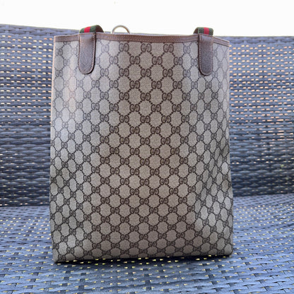 Gucci Vintage GG Supreme Web Tote Bag