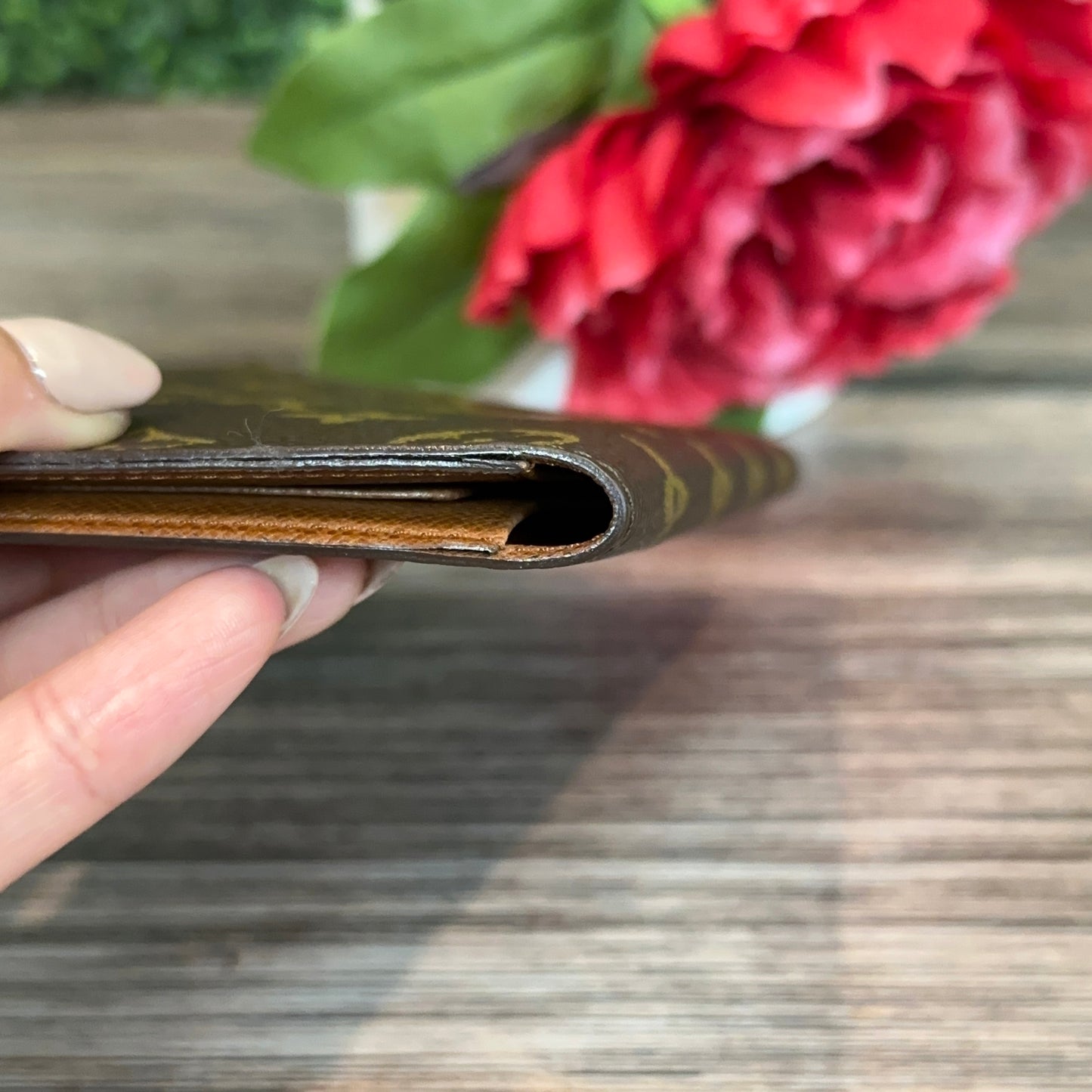 Louis Vuitton Large Checkbook Wallet