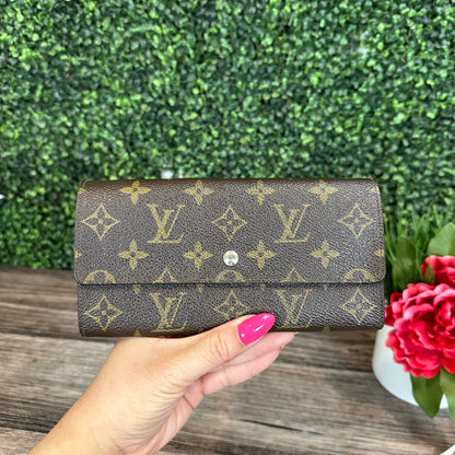 Vintage Monogram Wallet