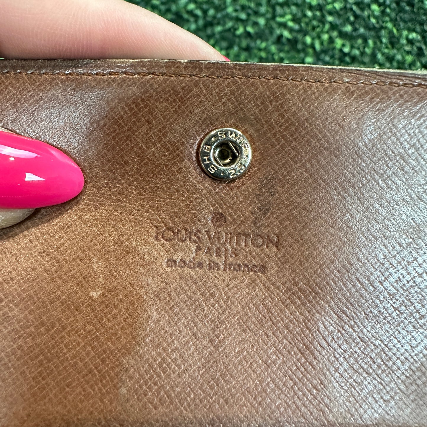 Vintage Monogram Wallet