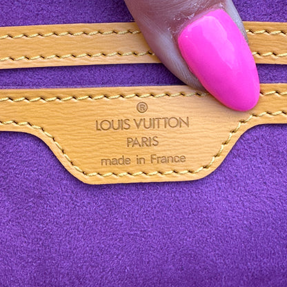Louis Vuitton Tassil Yellow Epi Leather Saint Jacques PM