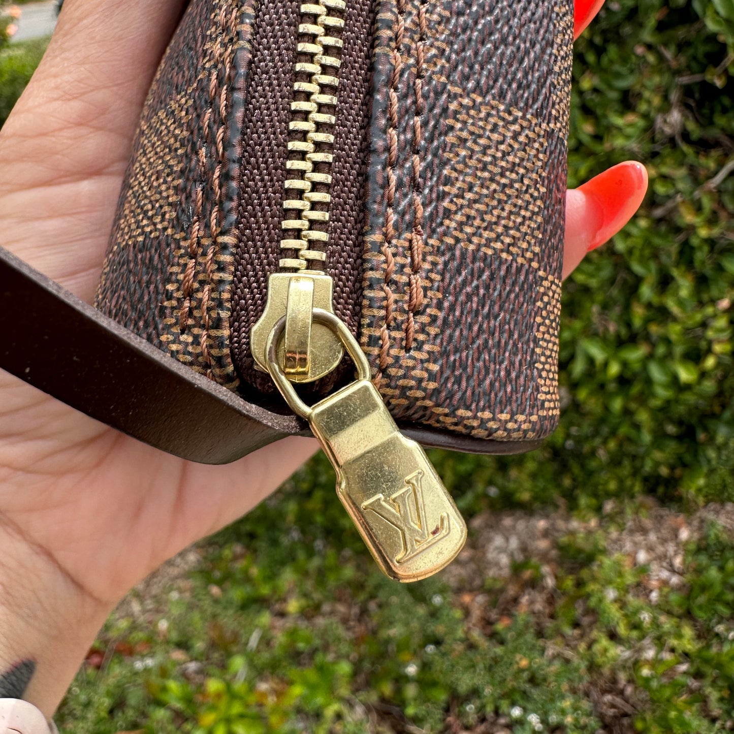 LOUIS VUITTON Mini Papillon Damier Ebene