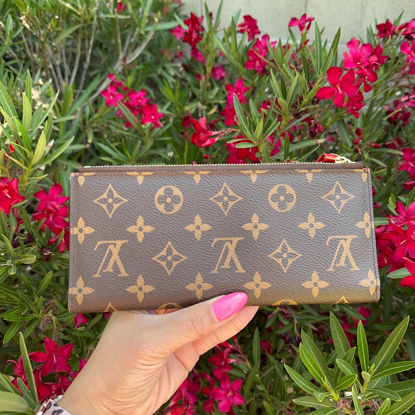 Louis Vuitton Adele Wallet Monogram Canvas
