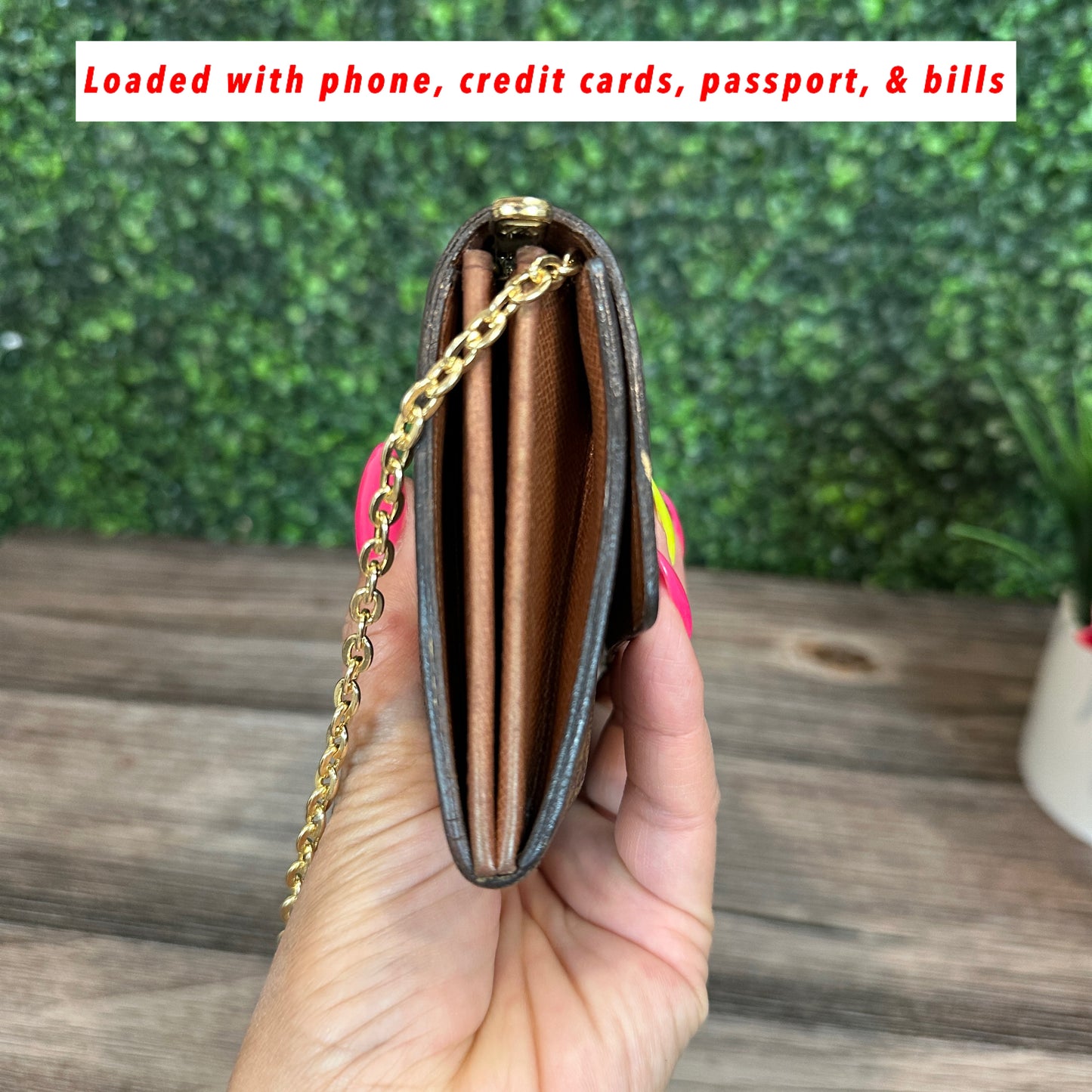 Vintage Monogram Wallet