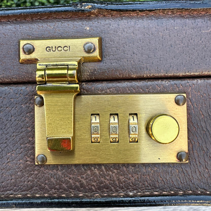 Gucci Vintage Hard Side Briefcase