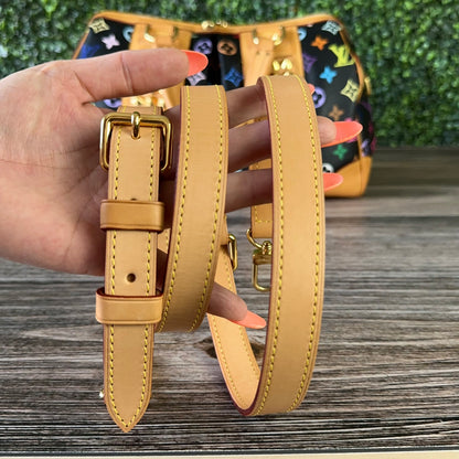 LOUIS VUITTON MONOGRAM BLACK MULTICOLOR COURTNEY MM NOIR