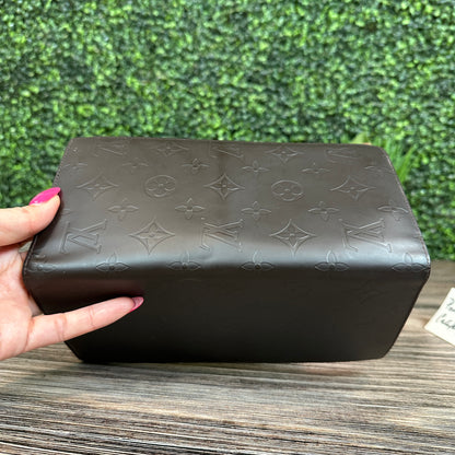 Louis Vuitton Monogram Glace Portefeuille Double Wallet in Cafe