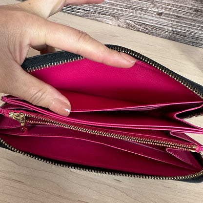 Multicolor Noir Zippy Wallet