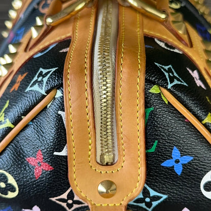 LOUIS VUITTON MONOGRAM BLACK MULTICOLOR COURTNEY MM NOIR