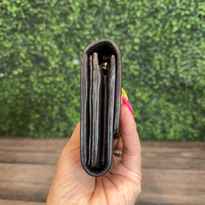 Gucci Beige GG Logo Sukey Continental Wallet