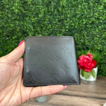 Louis Vuitton Monogram Glace Portefeuille Double Wallet in Cafe