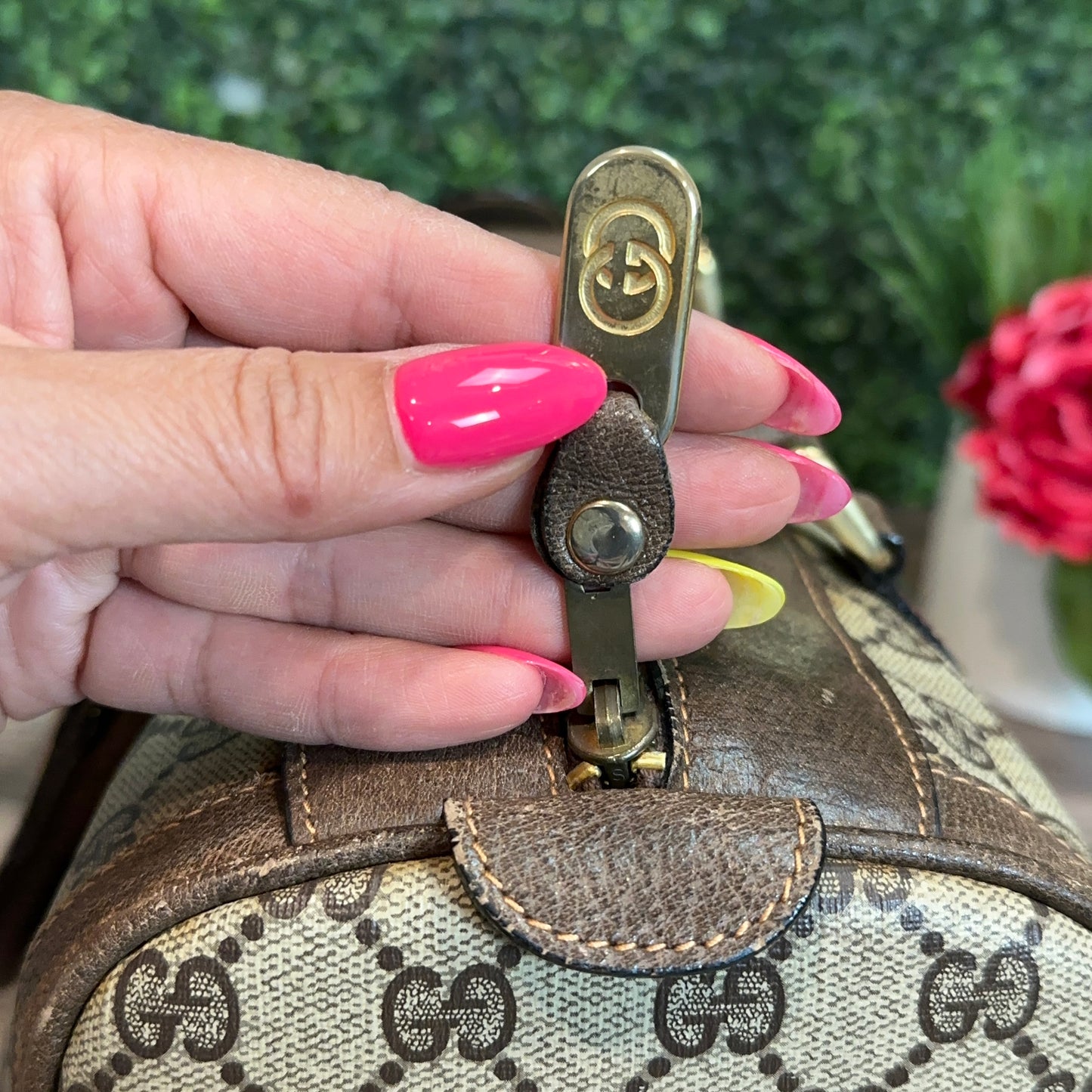 Gucci Vintage Boston Bag