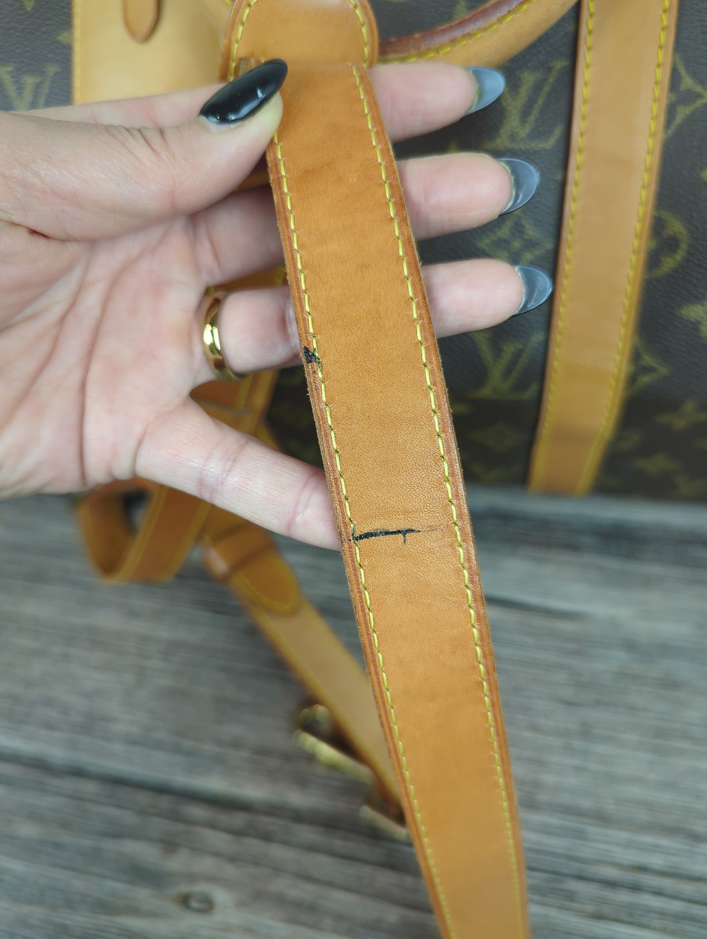 Louis Vuitton 1984 Vintage Keepall 50 Bandoulier