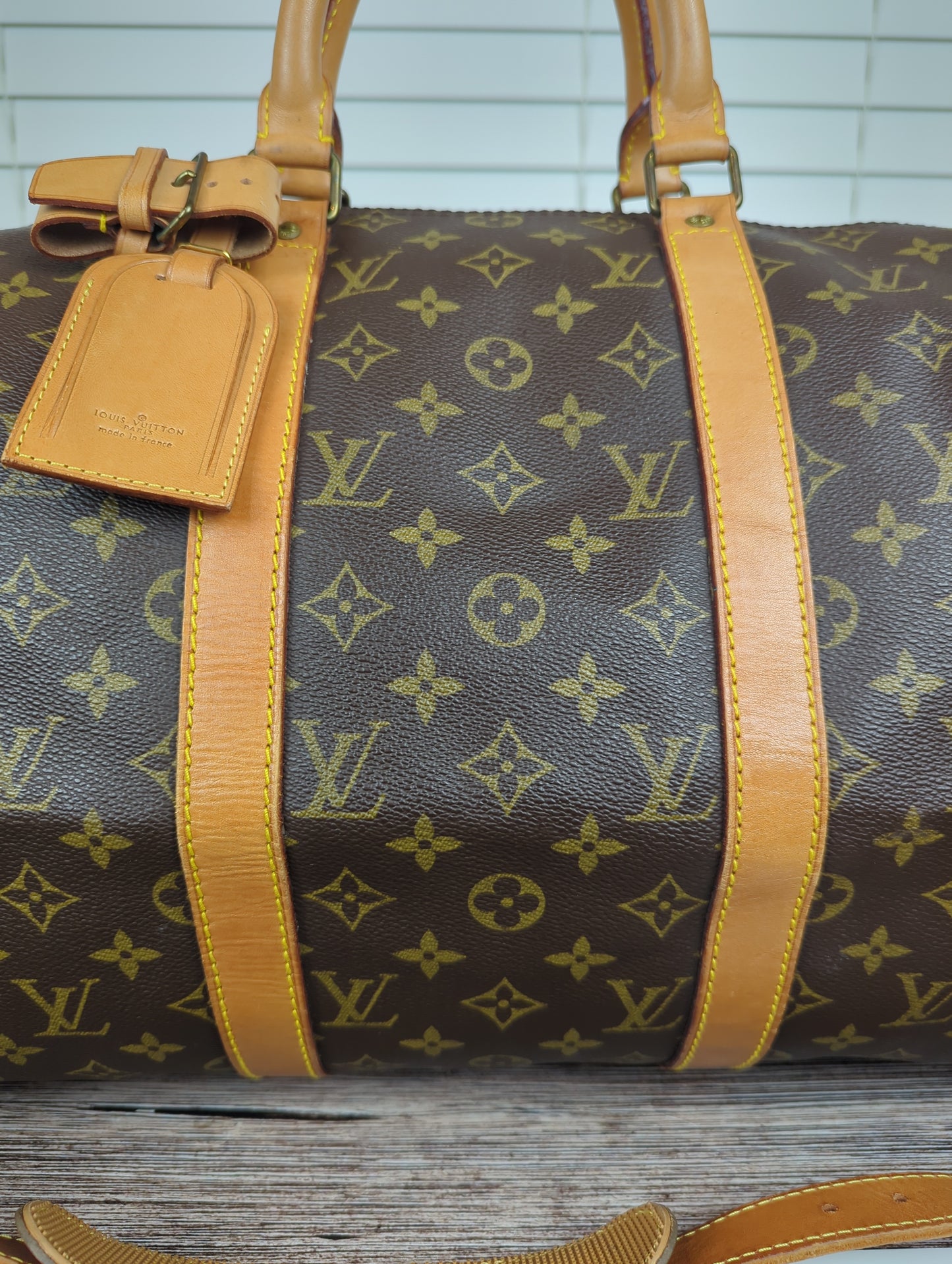 Louis Vuitton 1984 Vintage Keepall 50 Bandoulier