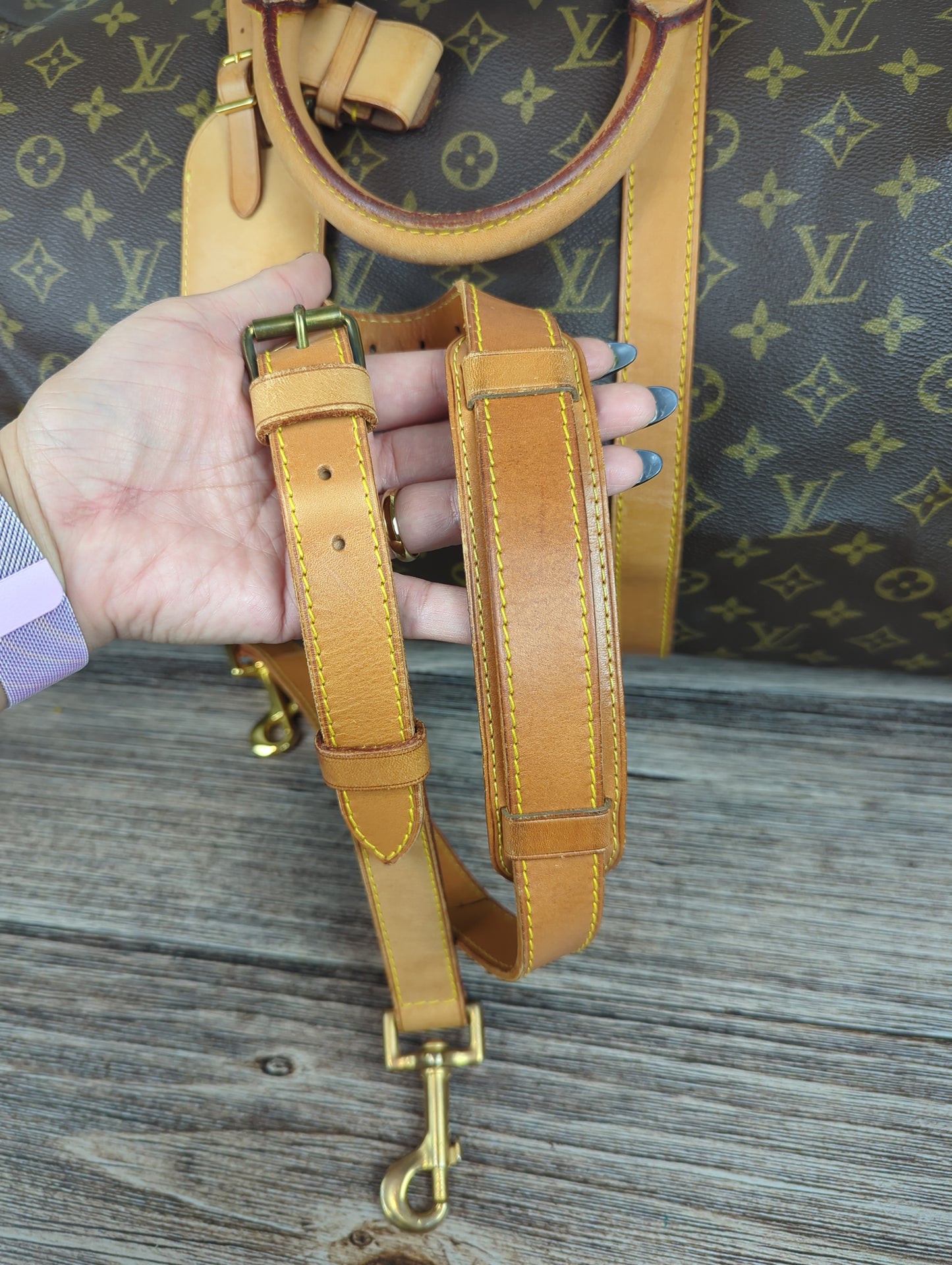 Louis Vuitton 1984 Vintage Keepall 50 Bandoulier