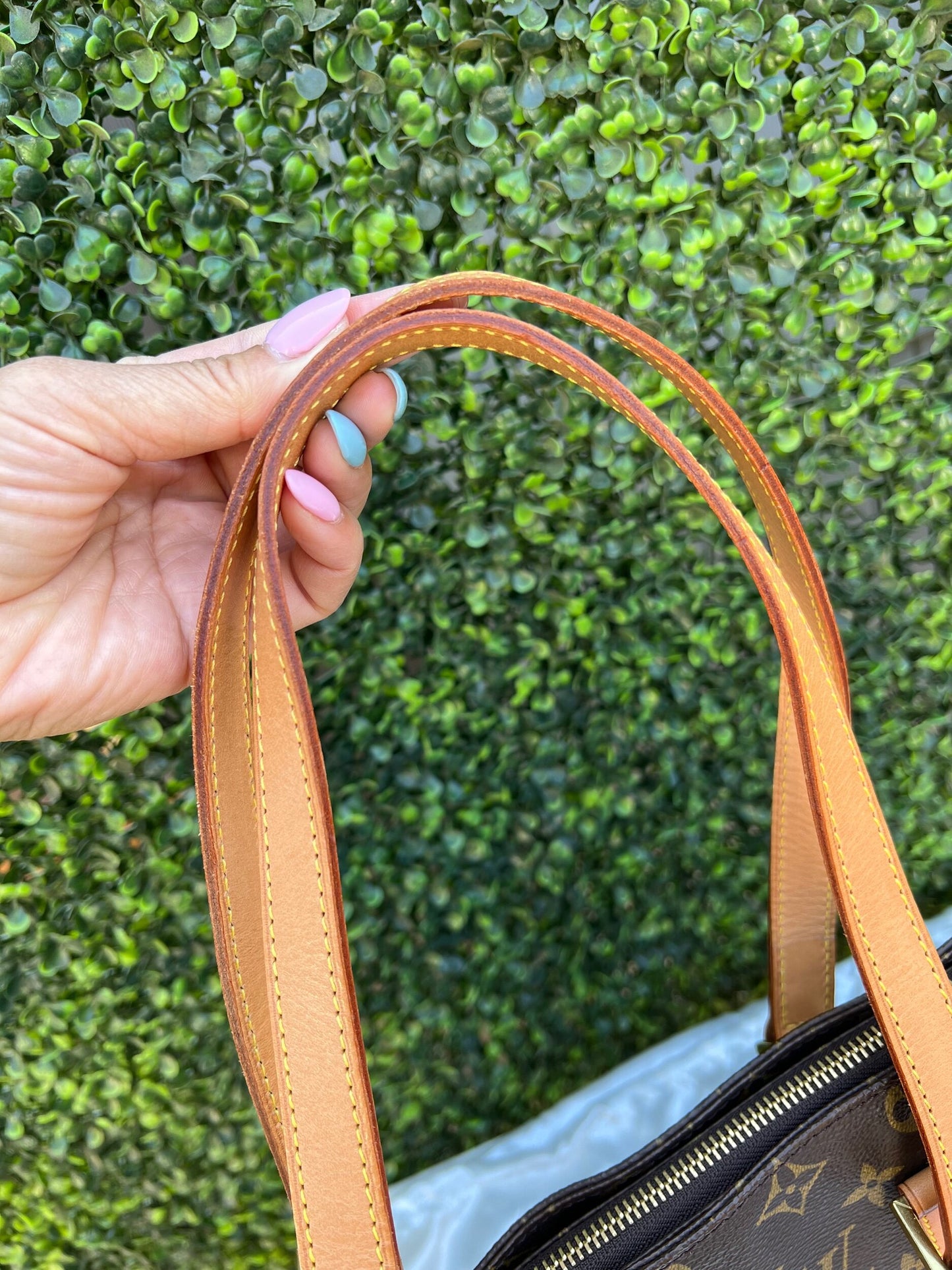 Authentic Preowned Louis Vuitton Cabas Mezzo Tote Monogram Canvas