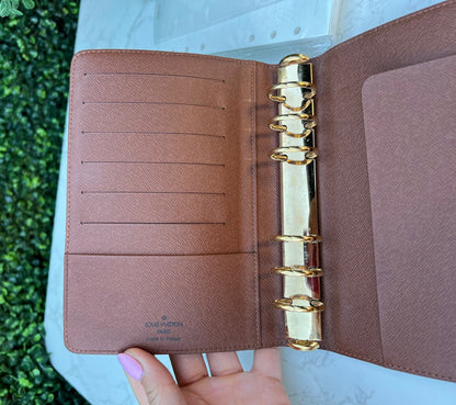 Authentic Preowned  LV Medium Ring Agenda MM